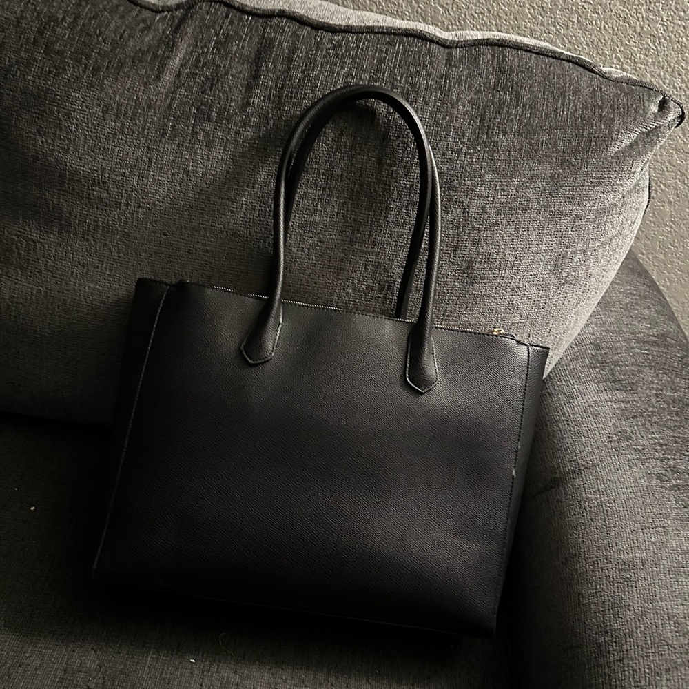 Black laptop bag